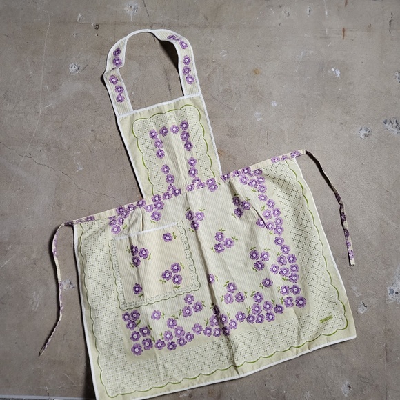 Vintage Other - *Free With Purchase* 70’s apron floral seventies 70s 1970s home decor vintage